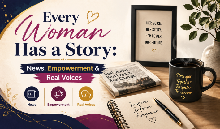 Every Woman Has a Story: News, Empowerment & Real Voices