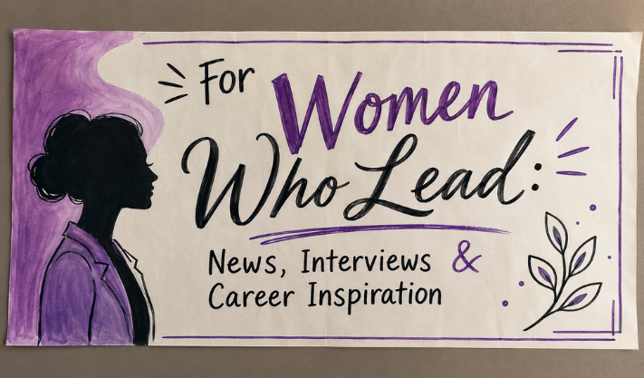 For Women Who Lead: News, Interviews & Career Inspiration