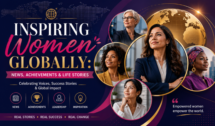 Inspiring Women Globally: News, Achievements & Life Stories