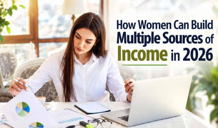How Women Can Build Multiple Sources of Income in 2026